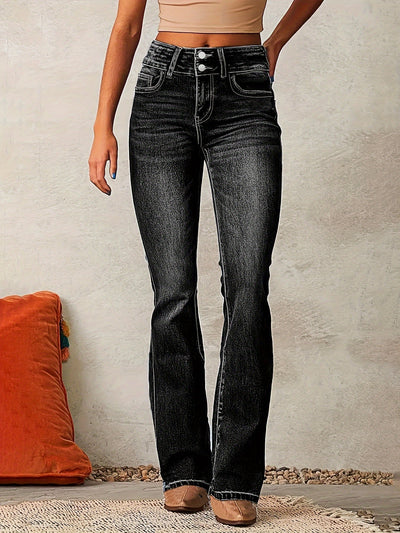 MARY | HIGH-WAISTED FLARED JEANS