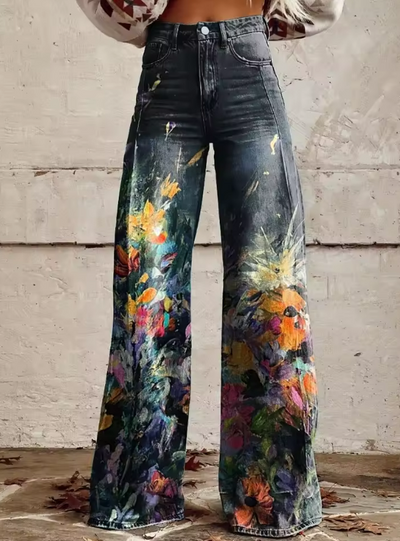 Stilvolle Boho Vintage Hose für einen Lazy-Chic-Look