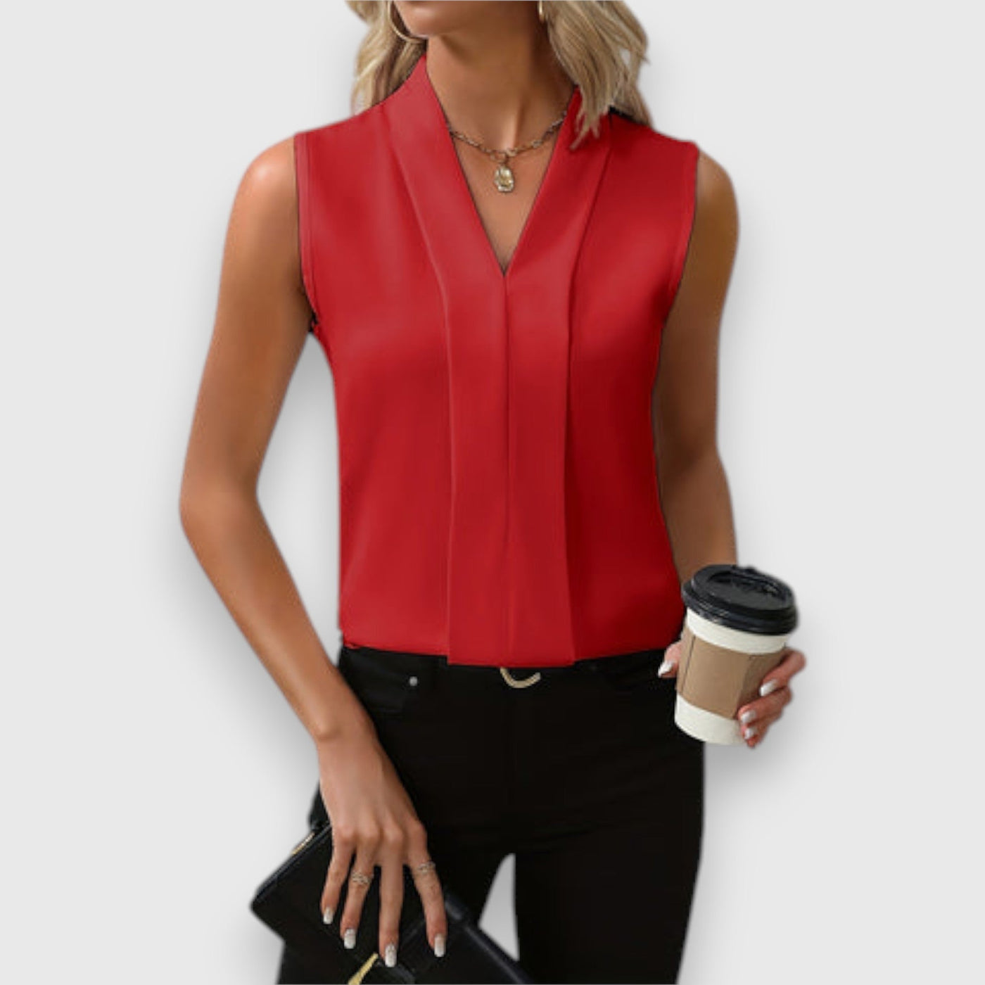 OLIVA | SLEEVELESS TOP
