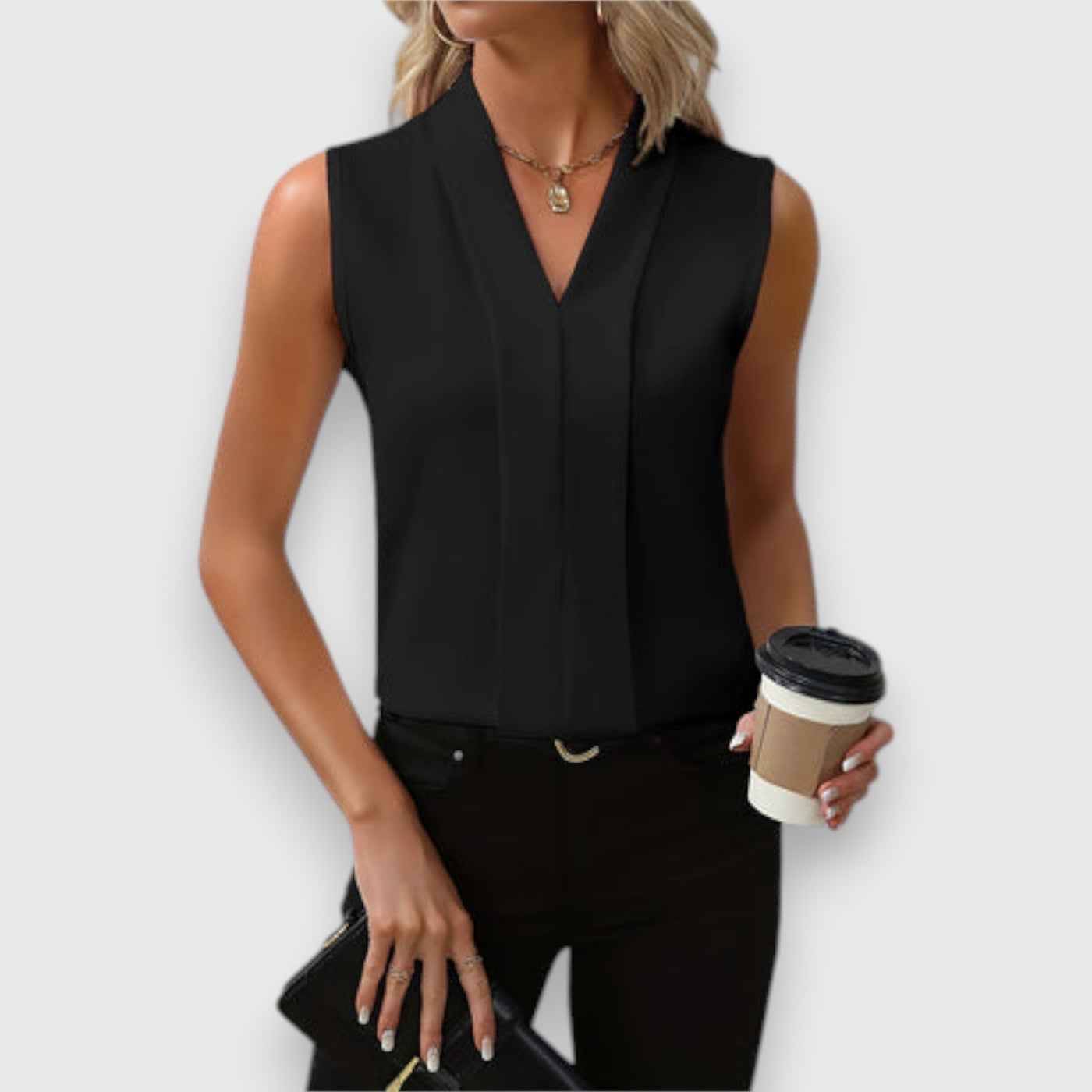 OLIVA | SLEEVELESS TOP