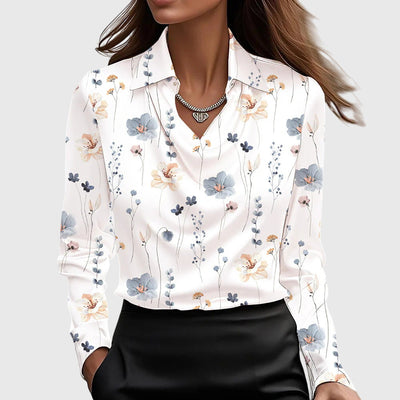 SYLVIE | BLOUSE WITH ELEGANT SHIMMER