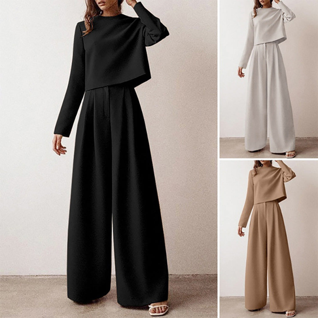 KAMIYAH | ELEGANT TWO-PIECE PALAZZO SET
