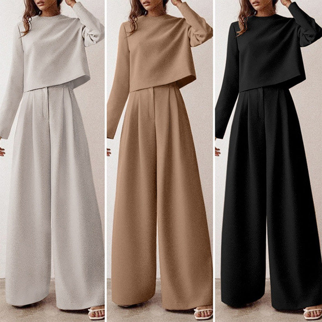 KAMIYAH | ELEGANT TWO-PIECE PALAZZO SET