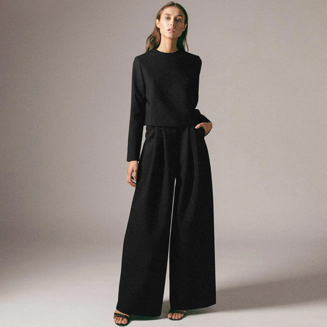 KAMIYAH | ELEGANT TWO-PIECE PALAZZO SET