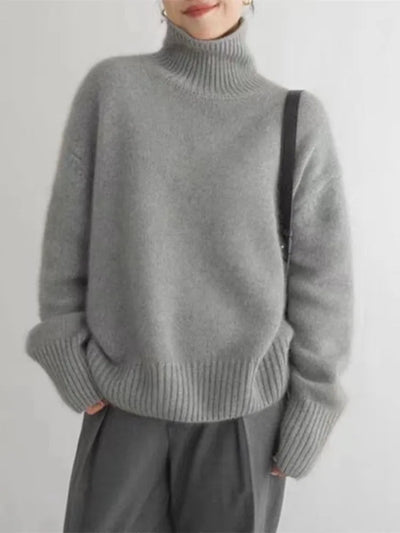 ISABELLA | CASHMERE TURTLENECK SWEATER