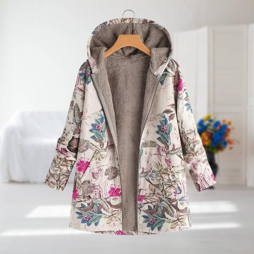 CAMELLIA | WARM FLEECE-LINED JACKET
