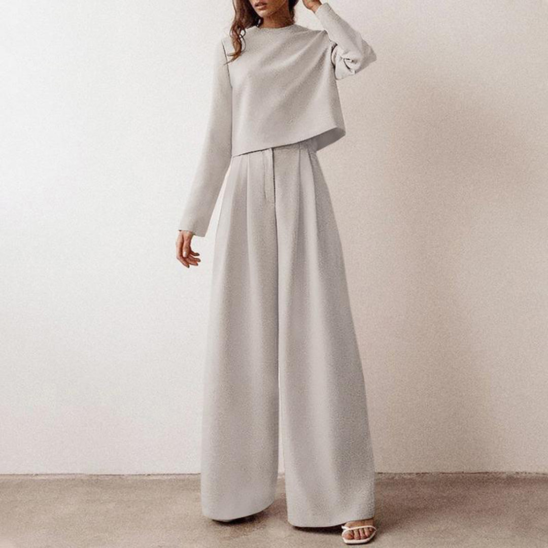 KAMIYAH | ELEGANT TWO-PIECE PALAZZO SET