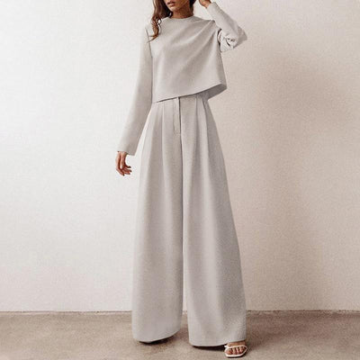 KAMIYAH | ELEGANT TWO-PIECE PALAZZO SET