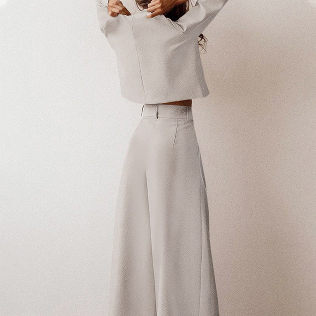 KAMIYAH | ELEGANT TWO-PIECE PALAZZO SET