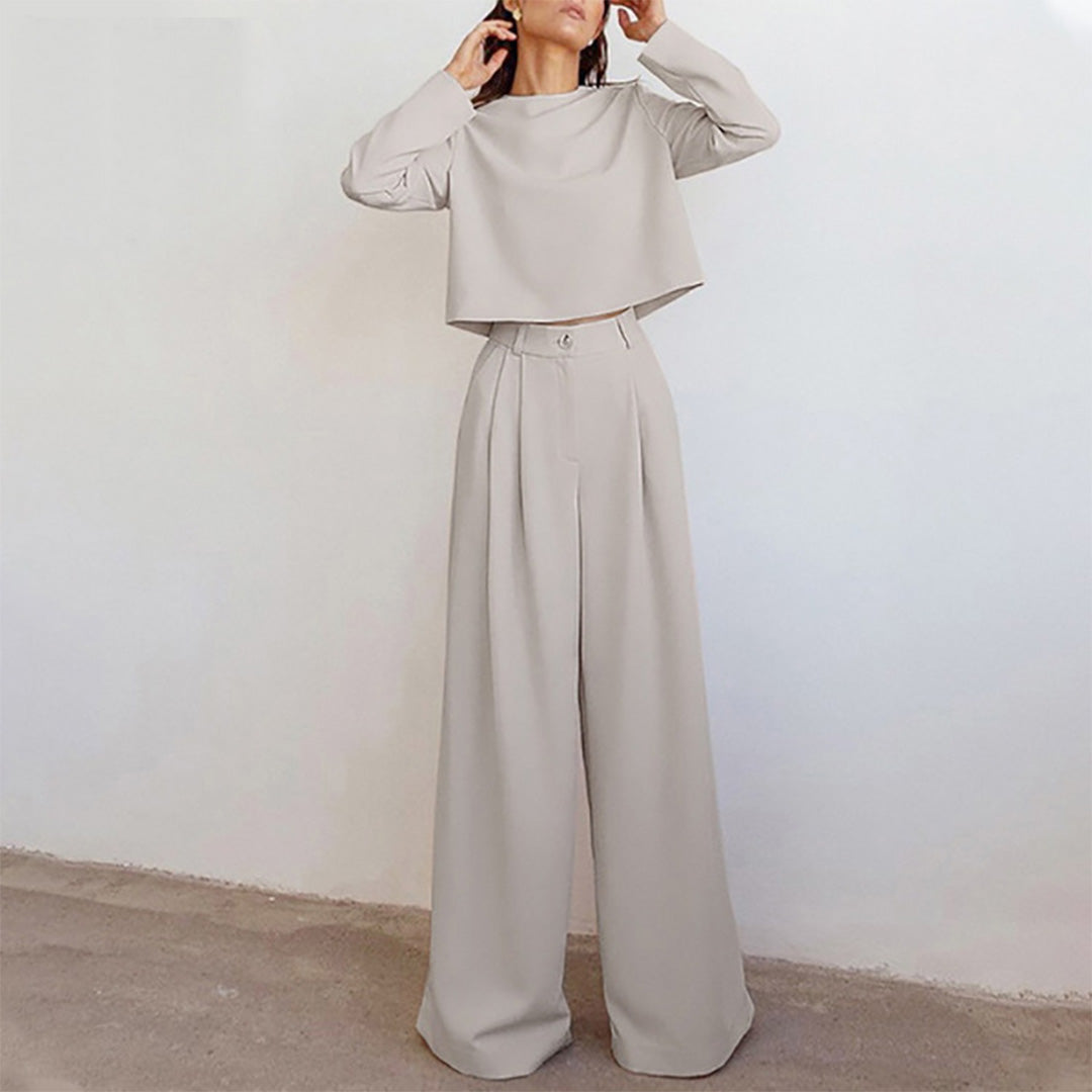 KAMIYAH | ELEGANT TWO-PIECE PALAZZO SET