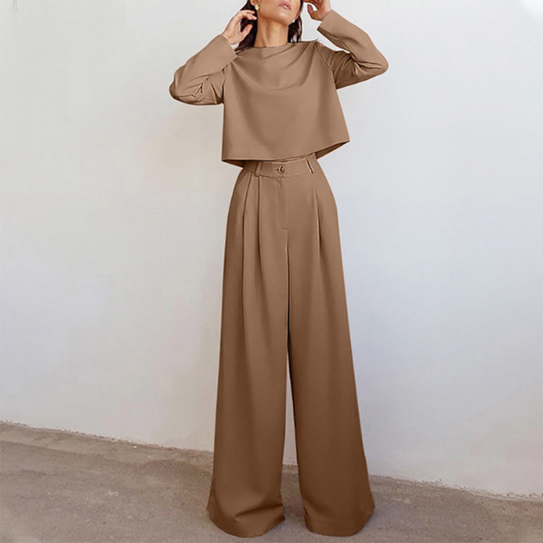 KAMIYAH | ELEGANT TWO-PIECE PALAZZO SET