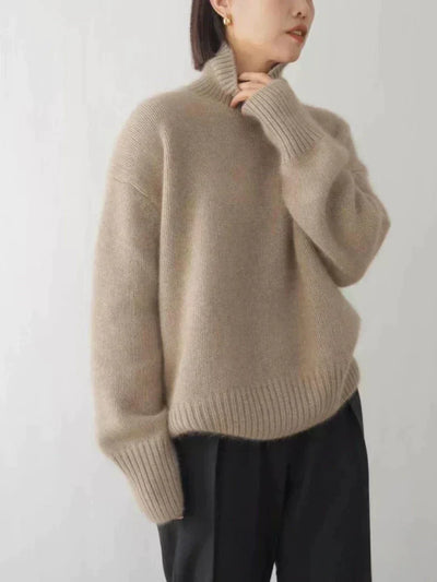 ISABELLA | CASHMERE TURTLENECK SWEATER