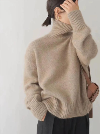 ISABELLA | CASHMERE TURTLENECK SWEATER