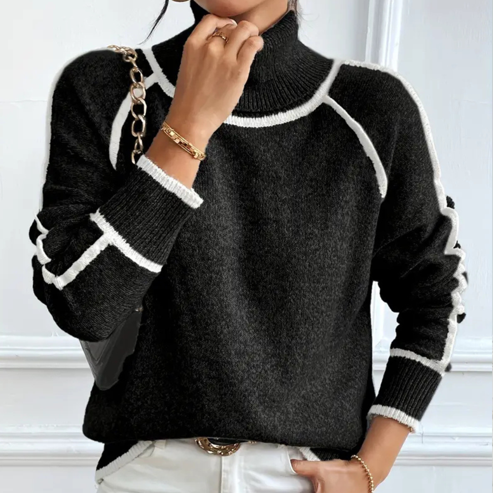 LORIELLE | ELEGANT TURTLENECK SWEATER