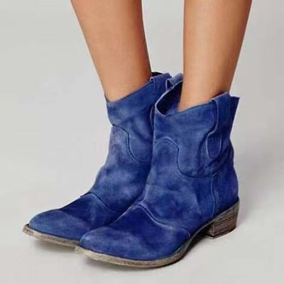 CARLOTTA | WESTERN ANKLE BOOTS