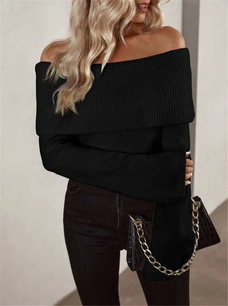 JOHANNA | CASUAL OFF-SHOULDER SWEATER