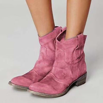 CARLOTTA | WESTERN ANKLE BOOTS