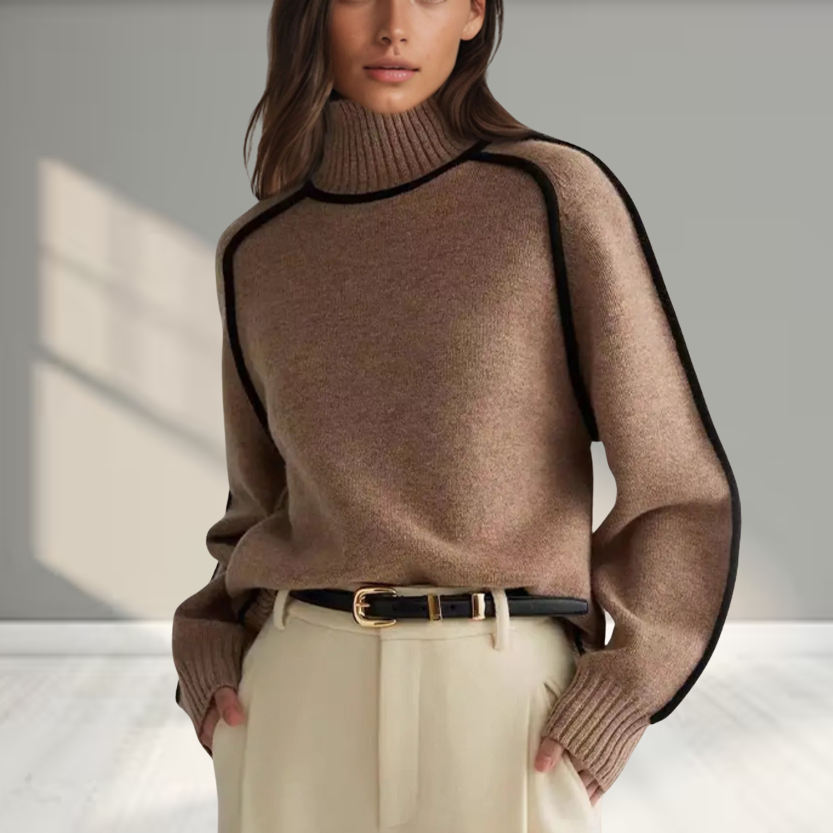 CLARISSE | TURTLENECK SWEATER