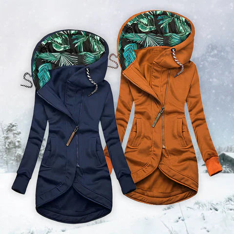 UTE | ELEGANT & WARM WINTER KNIT JACKET WITH HOOD