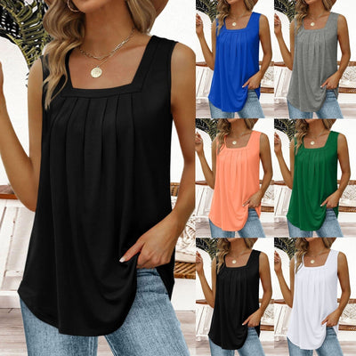 SACHA | SLEEVELESS COTTON TOP