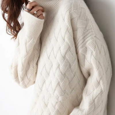 TINA | CASCADE TURTLENECK PULLOVER