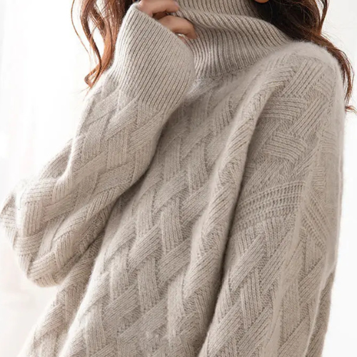 TINA | CASCADE TURTLENECK PULLOVER