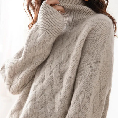 TINA | CASCADE TURTLENECK PULLOVER