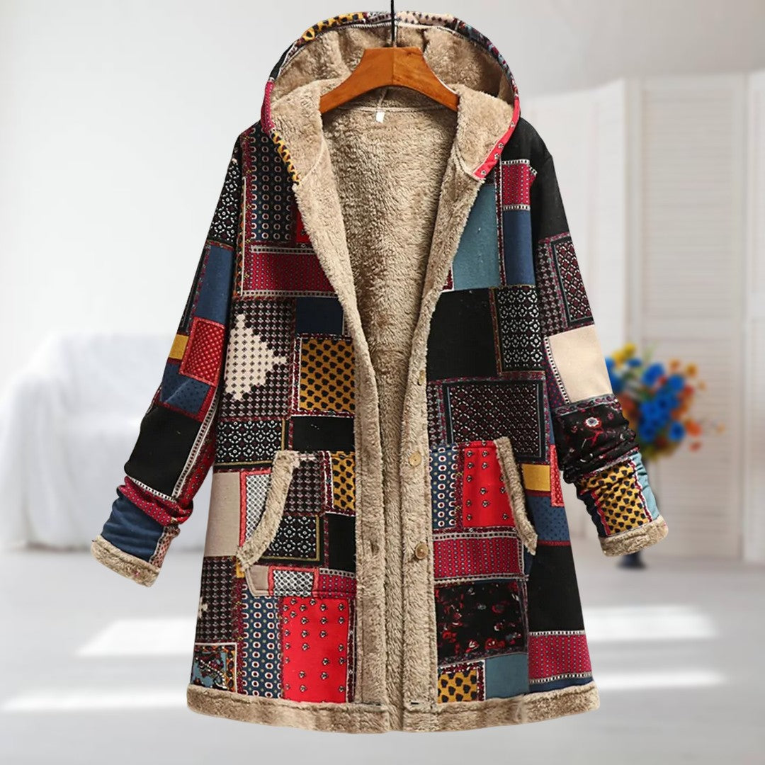 CAMELLIA | WARM FLEECE-LINED JACKET