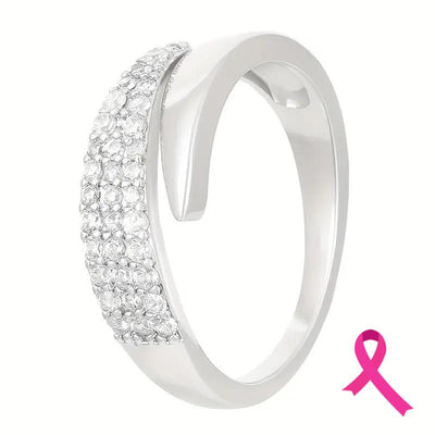 BREAST CANCER SUPPORT RING | 1+1 FREE RING