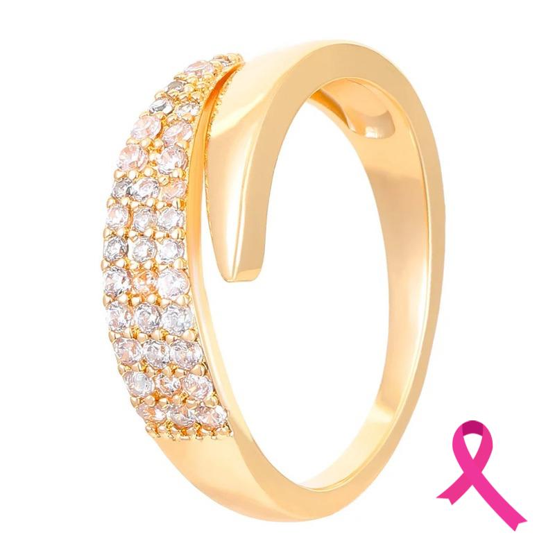 BREAST CANCER SUPPORT RING | 1+1 FREE RING