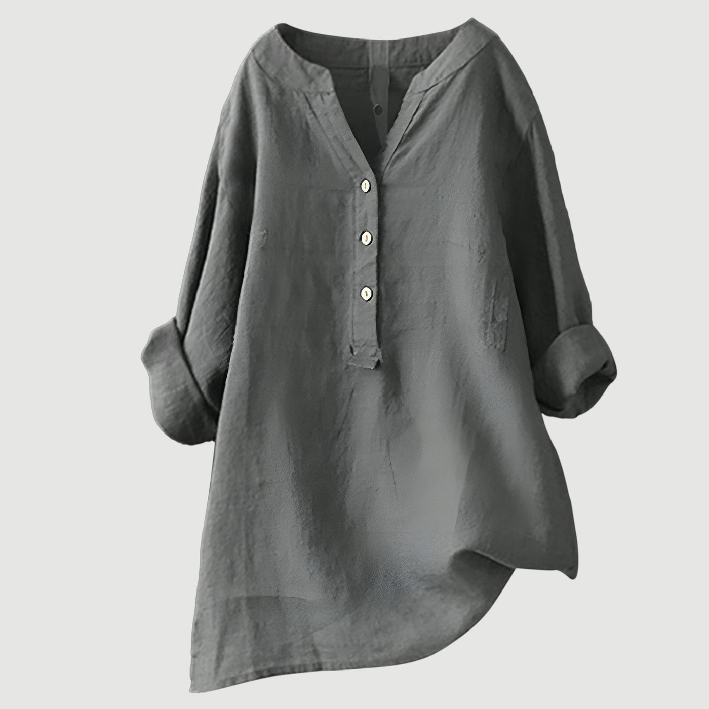 FREJA | AIRY AND COMFORTABLE SHIRT WITH BUTTONS