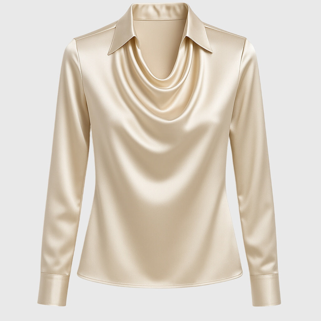 SYLVIE | BLOUSE WITH ELEGANT SHIMMER
