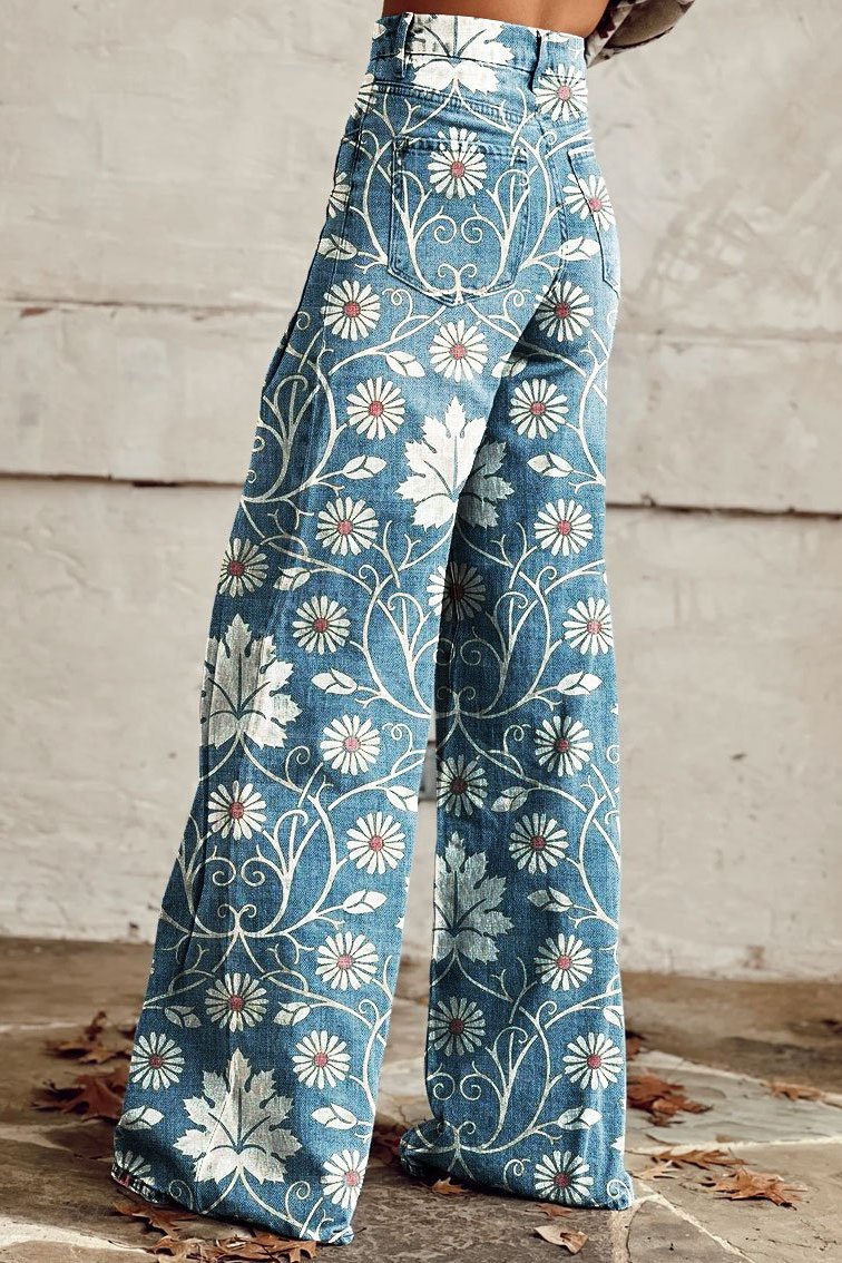 Charmante Boho Vintage Hose für einen stilvollen Look