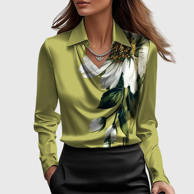 SYLVIE | BLOUSE WITH ELEGANT SHIMMER
