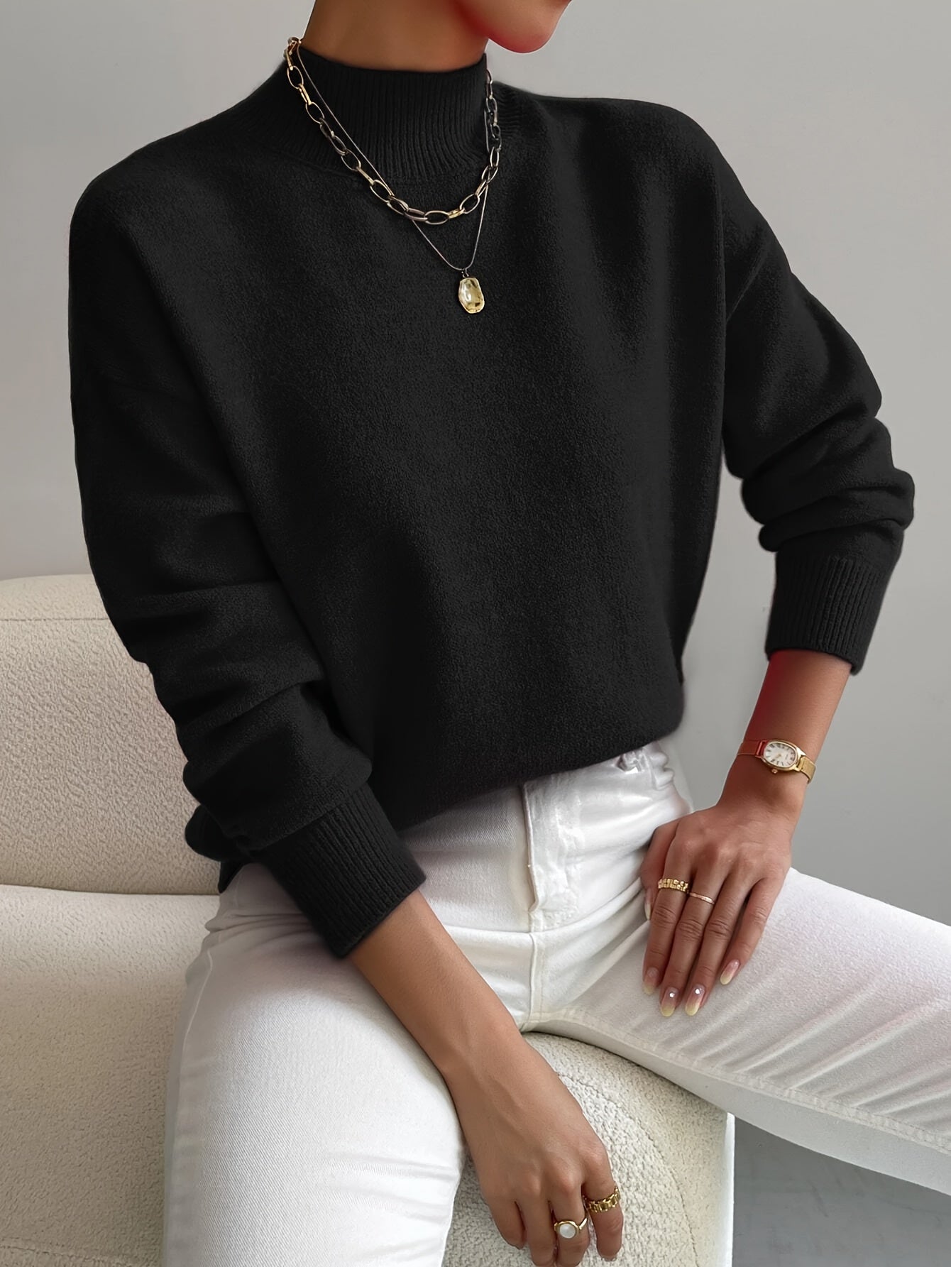 ELENA | ELEGANT TURTLENECK SWEATER