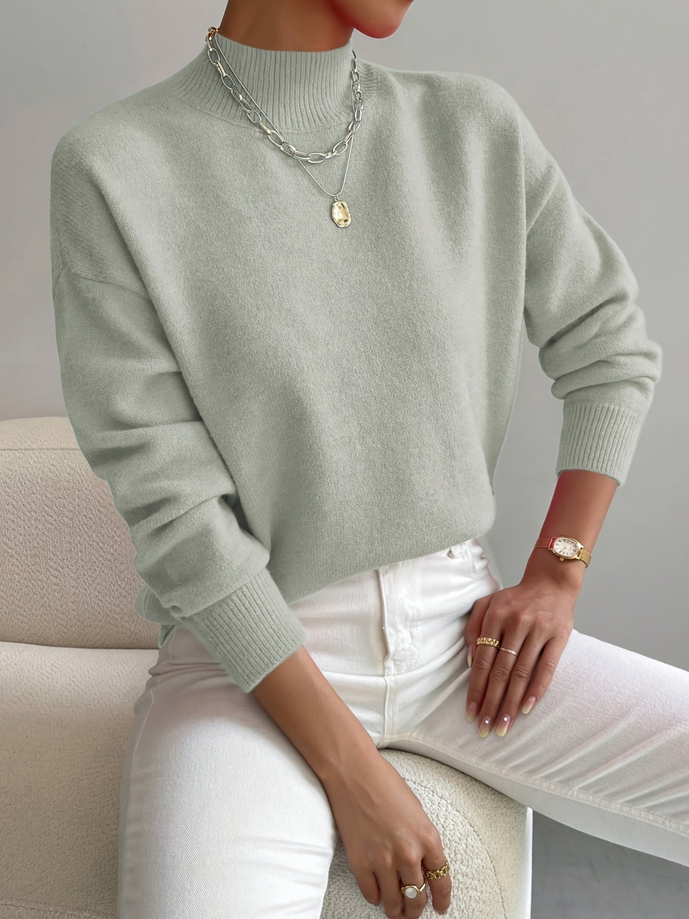 ELENA | ELEGANT TURTLENECK SWEATER
