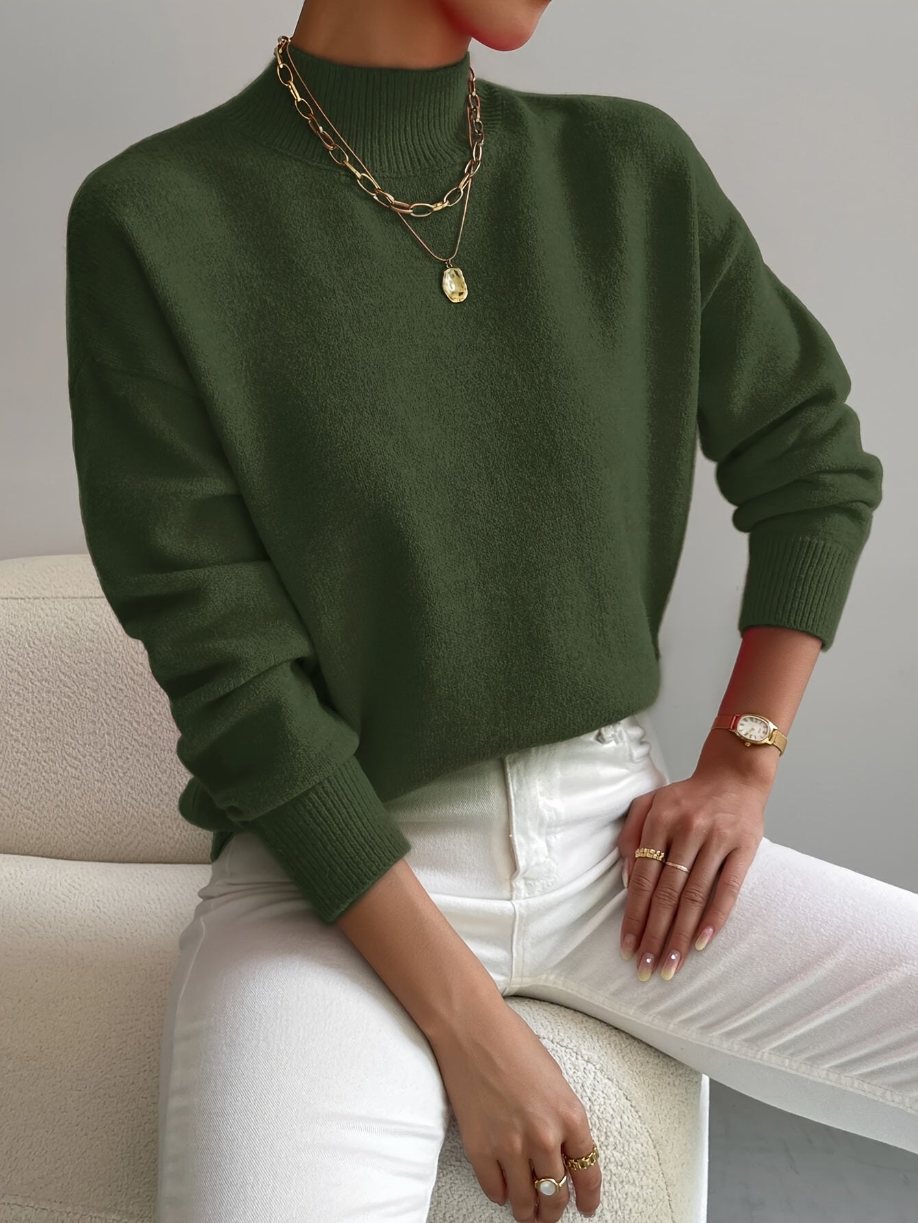 ELENA | ELEGANT TURTLENECK SWEATER