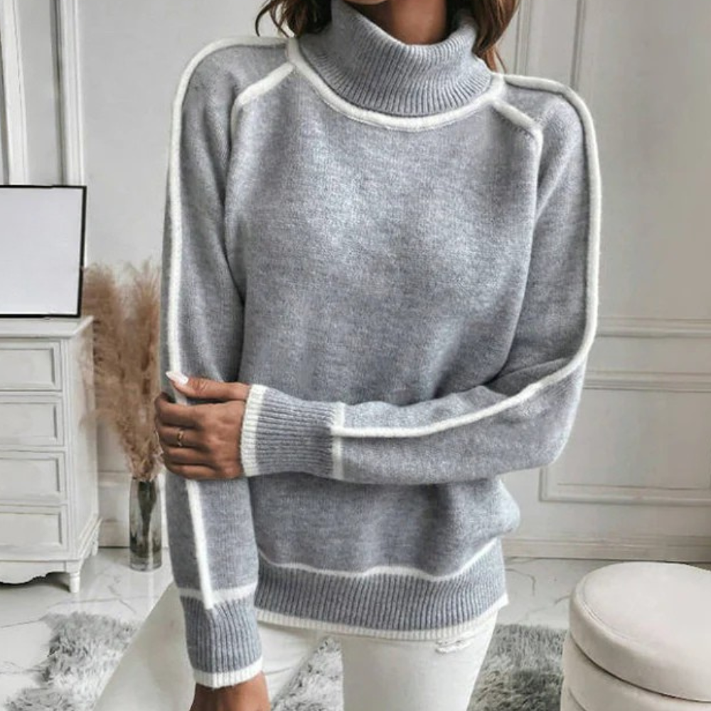 LORIELLE | ELEGANT TURTLENECK SWEATER