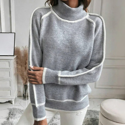 LORIELLE | ELEGANT TURTLENECK SWEATER