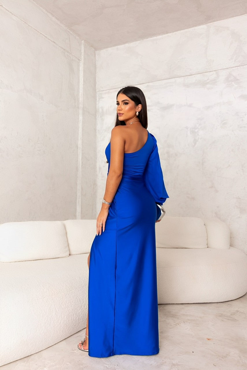 ADELINA | ELEGANT ONE-SHOULDER DRESS