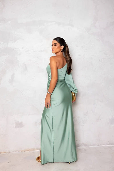 ADELINA | ELEGANT ONE-SHOULDER DRESS